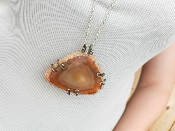 Light brown agate