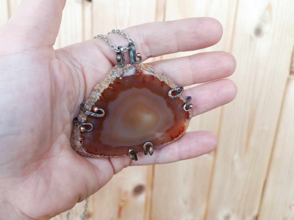 Light brown agate