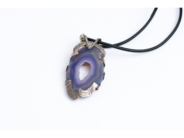 Lavender agate beauty in...