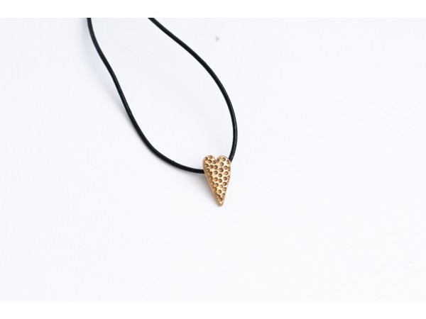 Mini bronze heart