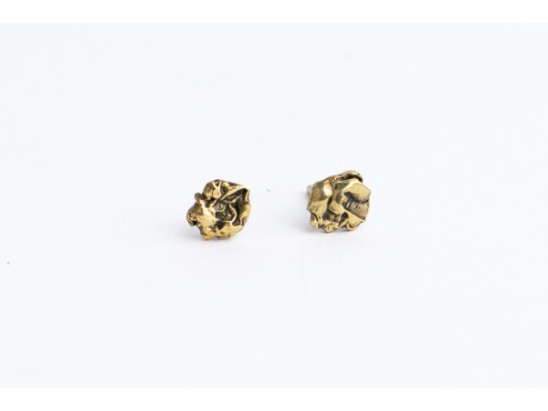 Brass stylization earrings...